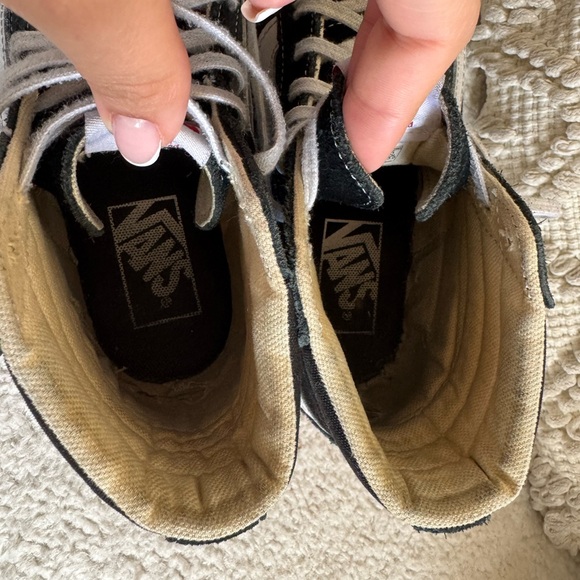 VANS Classic Black / White Hightop Skate Shoes | 6.5 W - Picture 5 of 6